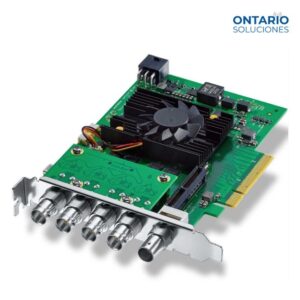 273 blackmagic decklink 8k pro tarjeta captura 4x 12g sdi