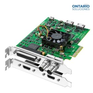 278 blackmagic decklink studio 4k tarjeta de captura 4k hdmi y sdi