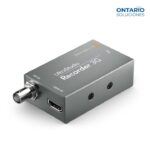 282 blackmagic ultrastudio recorder 3g tarjeta captura sdi y hdmi por tb3
