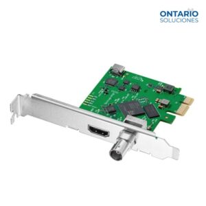 288 blackmagic decklink mini recorder hd tarjeta de captura sdi y hdmi