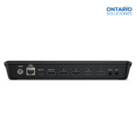 454 blackmagic atem mini pro iso mezclador streaming 4 hdmi