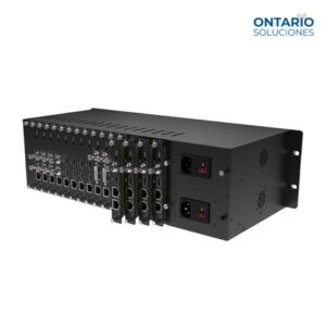 498 kiloview ru03 chasis de 3ru para 16 modulos kiloview cradle