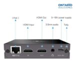 70 kiloview n40 codificador decodificador bidireccional 4k hdmi ndi