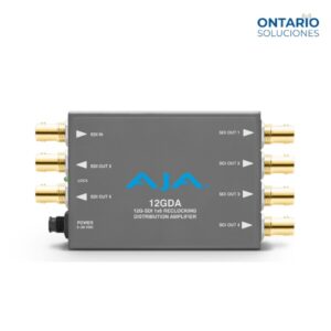 aja 12gda 12g sdi 1x6 distribution amplifier