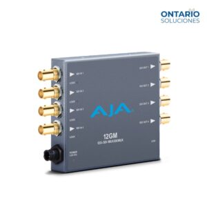 aja 12gm 12g sdi tofrom sdi muxerdemuxer