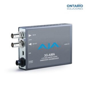 aja 3g ama 3g sdi analog audio embedderdisembedder