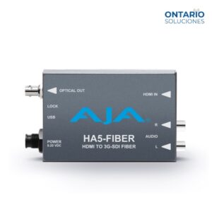 aja ha5 fiber hdmi to 3g sdi fiber