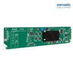 AJA OG-DANTE-12GAM openGear 12G-SDI/DANTE 64-Channel AoIP Embedder/Disembedder