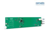 AJA OG-FiDO-R-12G-ST openGear 1-Channel Single Mode ST Fiber to 12G-SDI Receiver